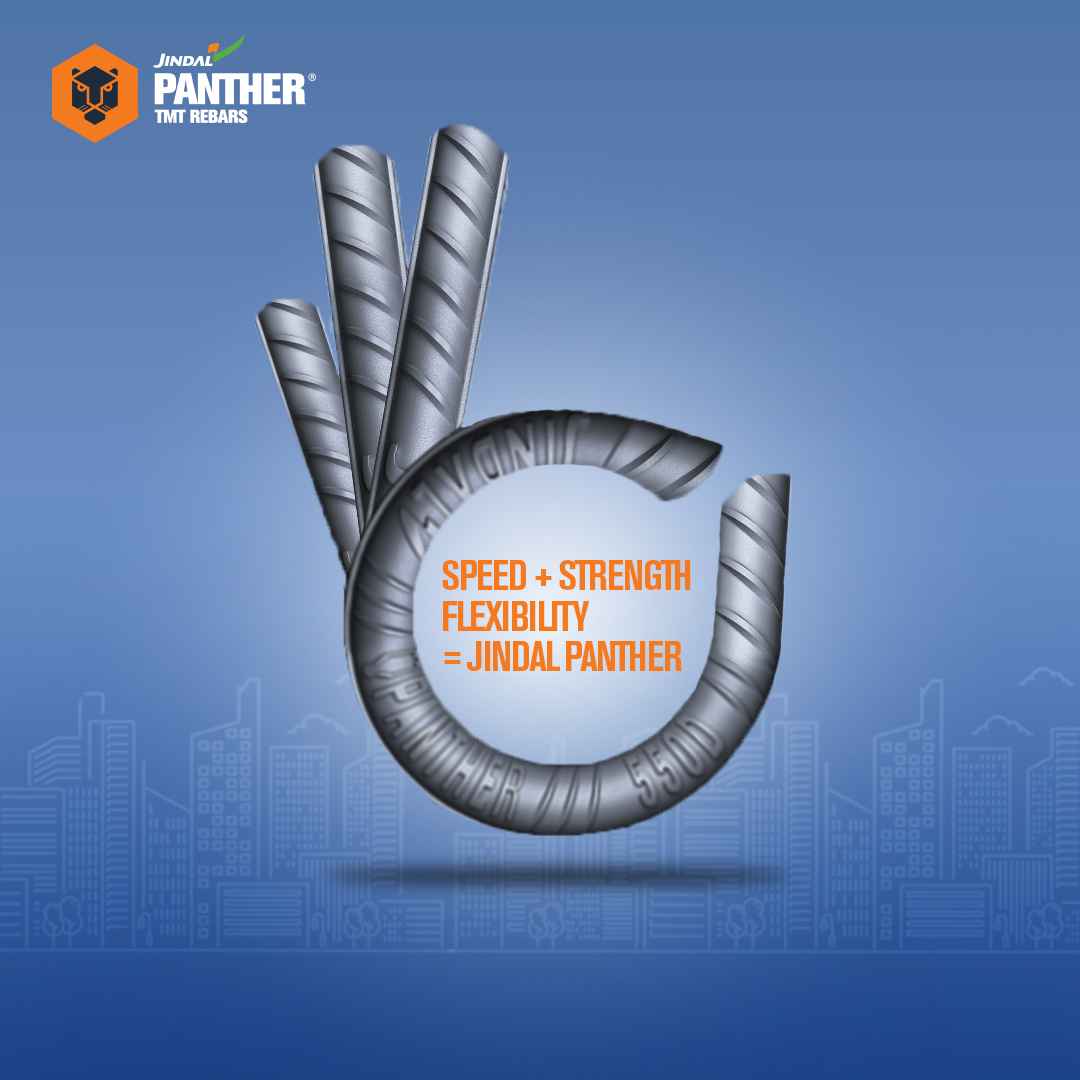 JindalPanther's tweet photo. At Jindal Panther, we engineer TMT rebars that embody the perfect balance of #SpeedStrengthFlexibility, ensuring your construction stands the test of time. Trust us for a foundation built to last!
#10YearsOfJindalPanther #JSP #PantherStrength
#CommitmentToExcellence https://t.co/1oVmzIvvKs