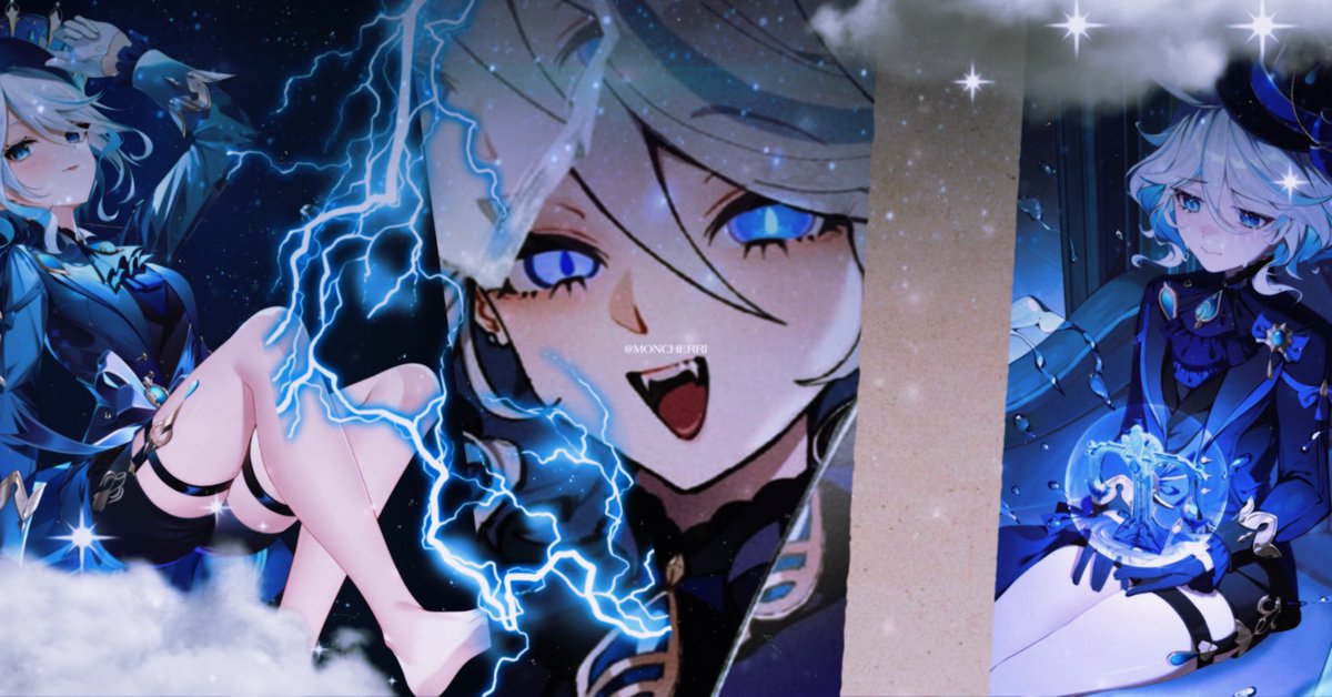 。　
　　𝐼𝑙 𝑒́𝑡𝑎𝑖𝑡 𝑏𝑟𝑢𝑛, 𝑙𝑒 𝑡𝑒𝑖𝑛𝑡 𝑏𝑎𝑠𝑎𝑛𝑒́ 
　　　　<a href="/MONCHERRl/">Furina</a>