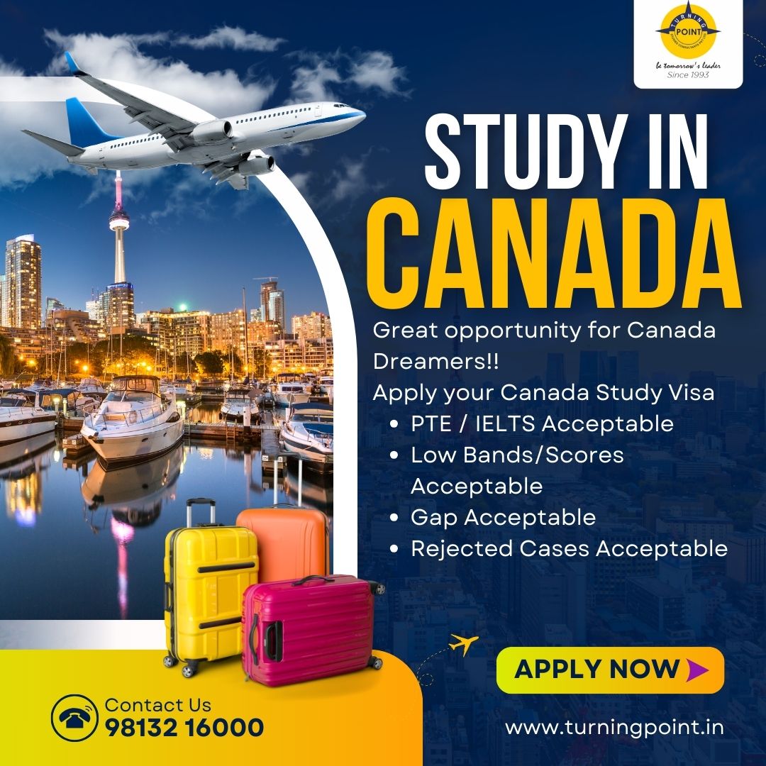 Turningpointind's tweet photo. Great opportunity for Canada Dreamers!!
Apply for your Canada Study Visa
👉 PTE / IELTS Acceptable
👉 Low Bands/Scores Acceptable
👉 Gap Acceptable
👉 Rejected Cases Acceptable

Register for a Free counseling session
https://t.co/ojYg20sIYB
or call:9813216000

#canadaStudyVisa https://t.co/mhQ8VOUBqE