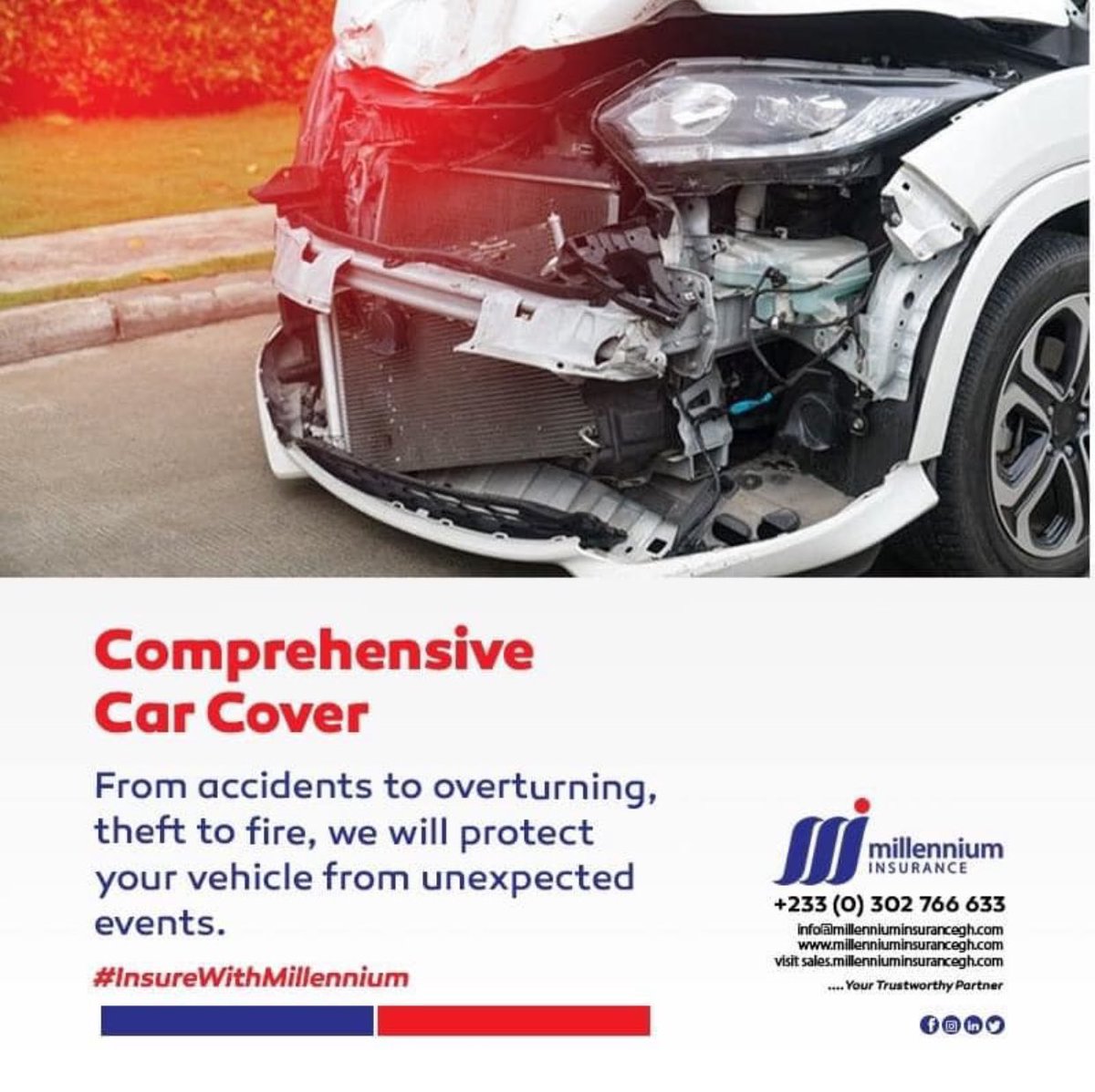 To have your peace of mind and drive at ease . Subscribe to @millenniuminsurancegh Comprehensive packages and enjoy all the benefits. Don’t say I didn’t tell you. 
#milleniuminsurance Martin Amidu || 2nd December #citicbs #TV3GH