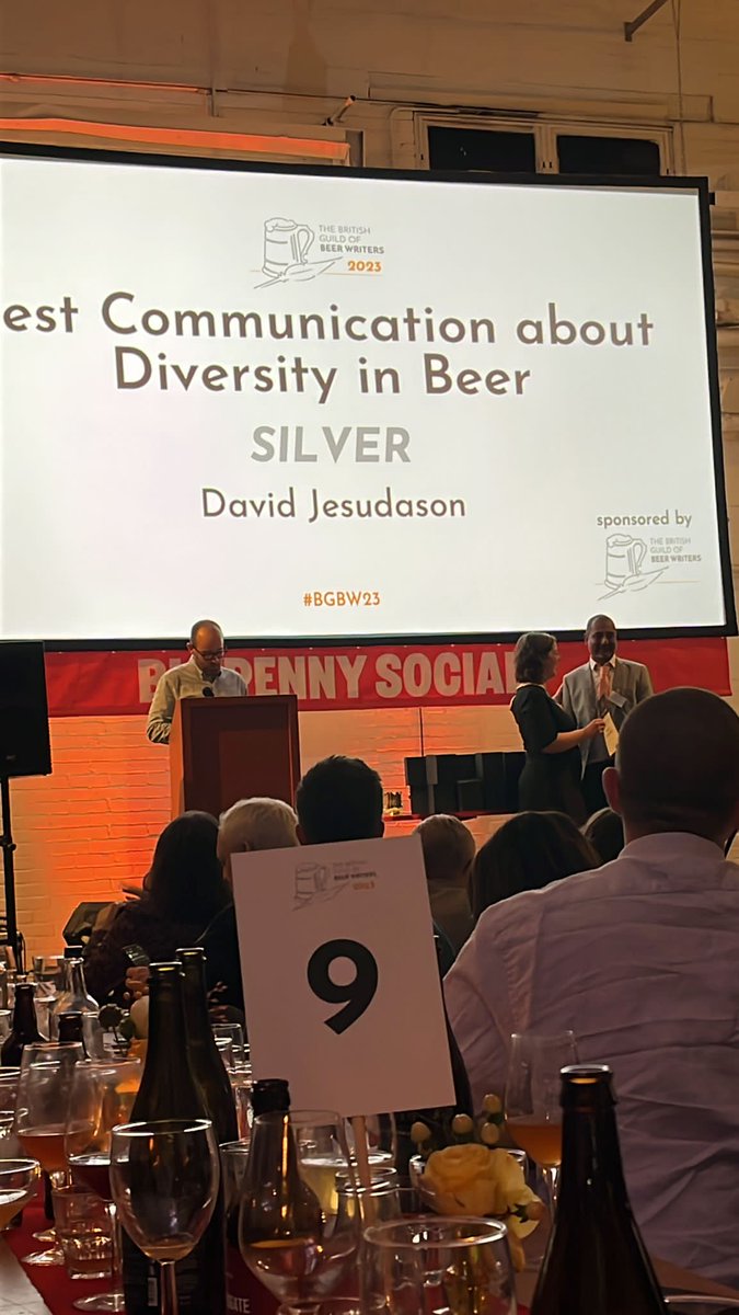 Had the pleasure of spending time with <a href="/DavidJesudason/">David Desi Pub Dason</a> in #leuven and #norwich as he followed the @CityOfAle twinning journey. Didn't realise he was such a greedy bugger when it comes yo awards <a href="/Britbeerwriters/">British Guild of Beer Writers</a> 👍👍😁👏👏👏👏👏👏