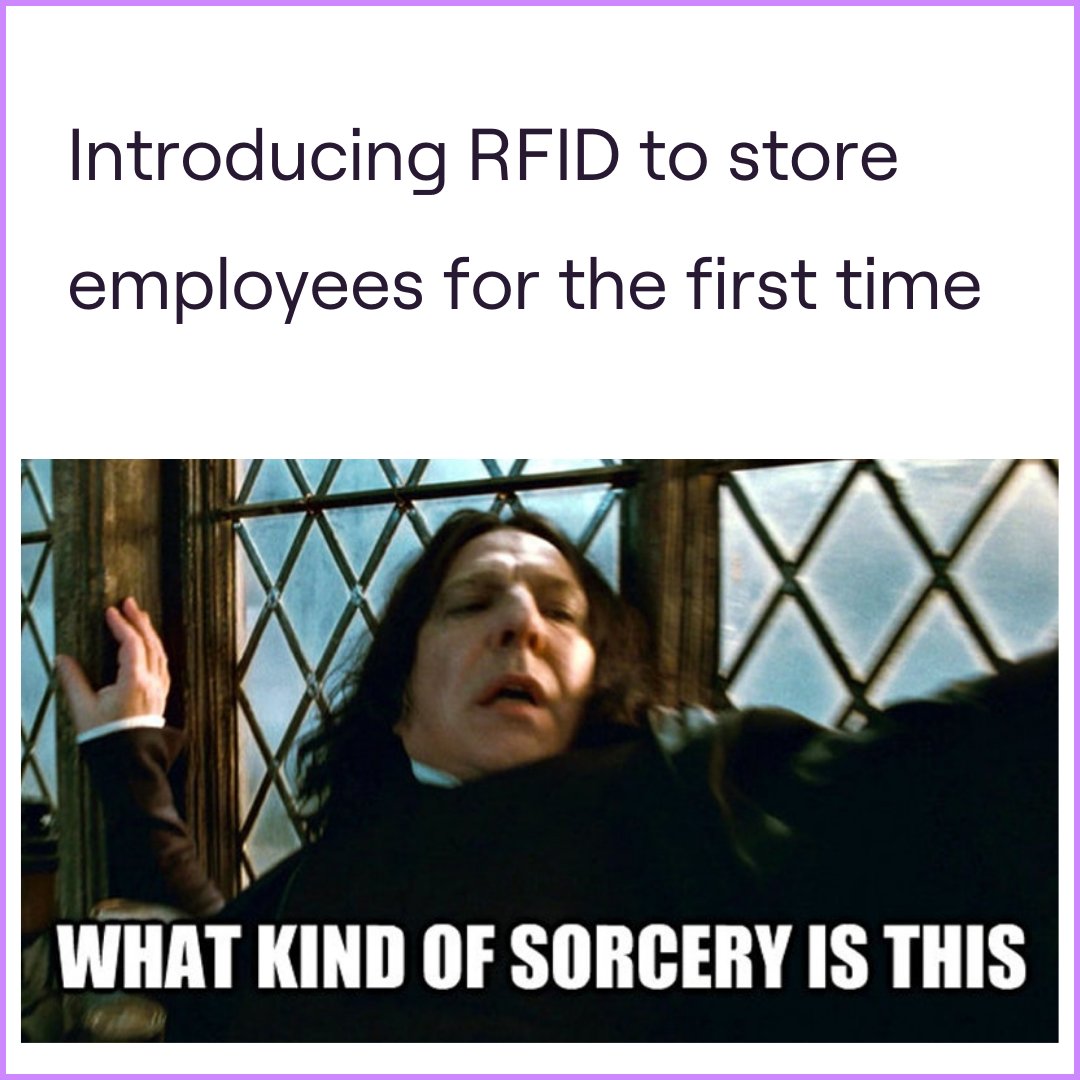 Chainlane_io's tweet photo. Mic Drop!
Fast, Easy, Accurate…gets them every time …😅
#RFID #InventoryCounts #retail https://t.co/JJ8piobpil