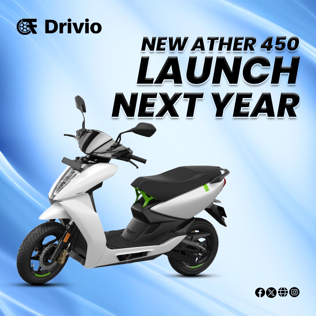 Exciting times ahead in 2024 as they gear up to launch two new scooters.

Read more drivio.in/featured-stori… 

#AtherScooters2024 #ElectricRevolution #ScooterLaunch #StayTuned #AtherMobility
#ScooterRides #BikeNews #ElectricScooters #RideIntoTheFuture #drivio_official