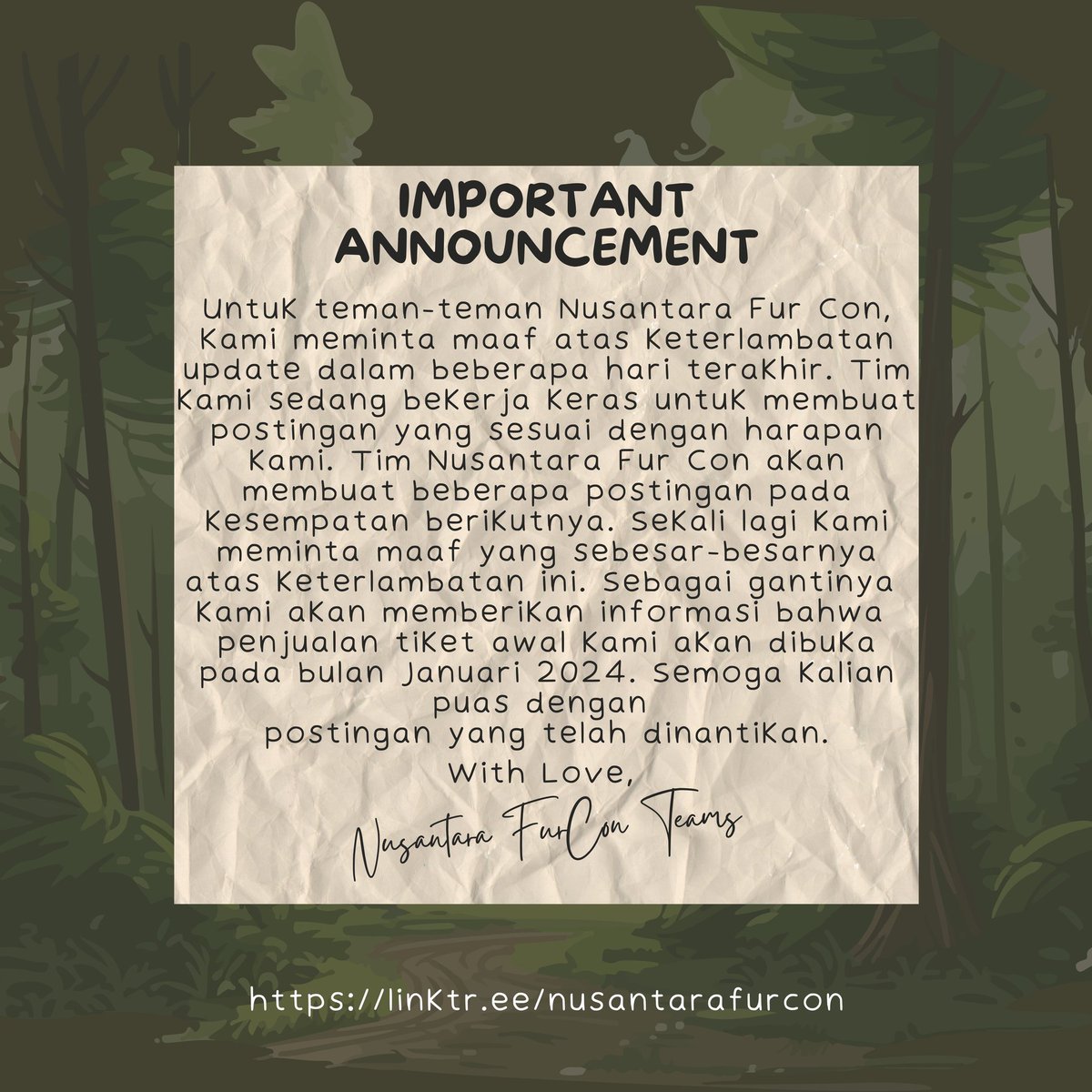 Nusantara Fur Con tweet media