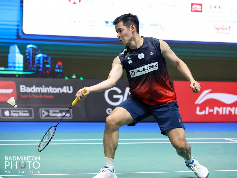 RESULTS: #SyedModiIndiaInternational2023 R16 #TPE Chi Yu Jen def. #MAS🇲🇾 Cheam June Wei 17-21 21-11 21-17 📷 @badmintonphoto #DemiMalaysia #BadmintonMalaysia