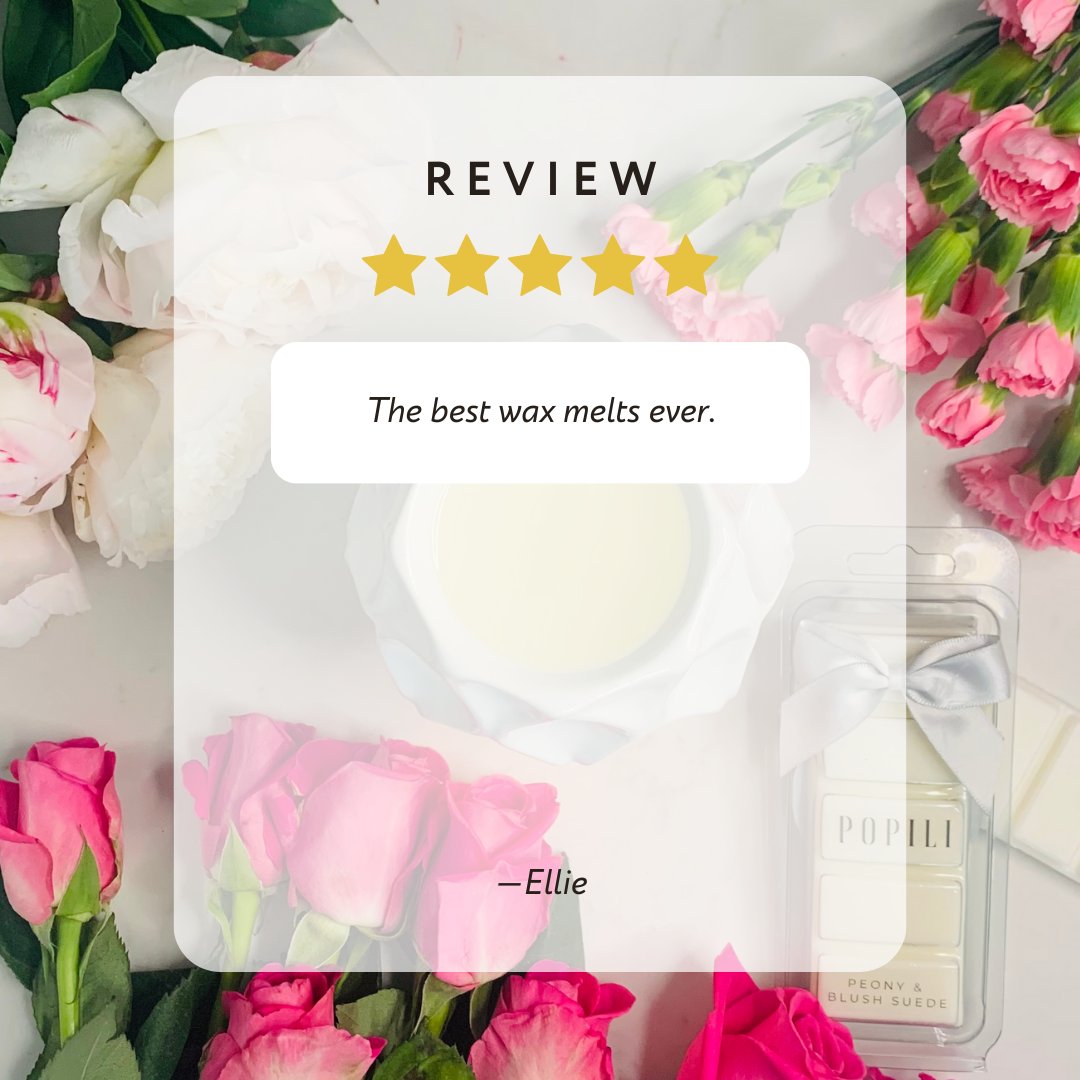 PopiliHome's tweet photo. Thank you for the amazing review! 🌟💖

#FiveStarReviews #GratefulBeyondWords #ShineBright #CustomerSatisfaction #FiveStarFeeling #CustomerLove #waxmeltaddict #waxmeltsuk #candles #candle #popilihome https://t.co/BqOSWl5Al4