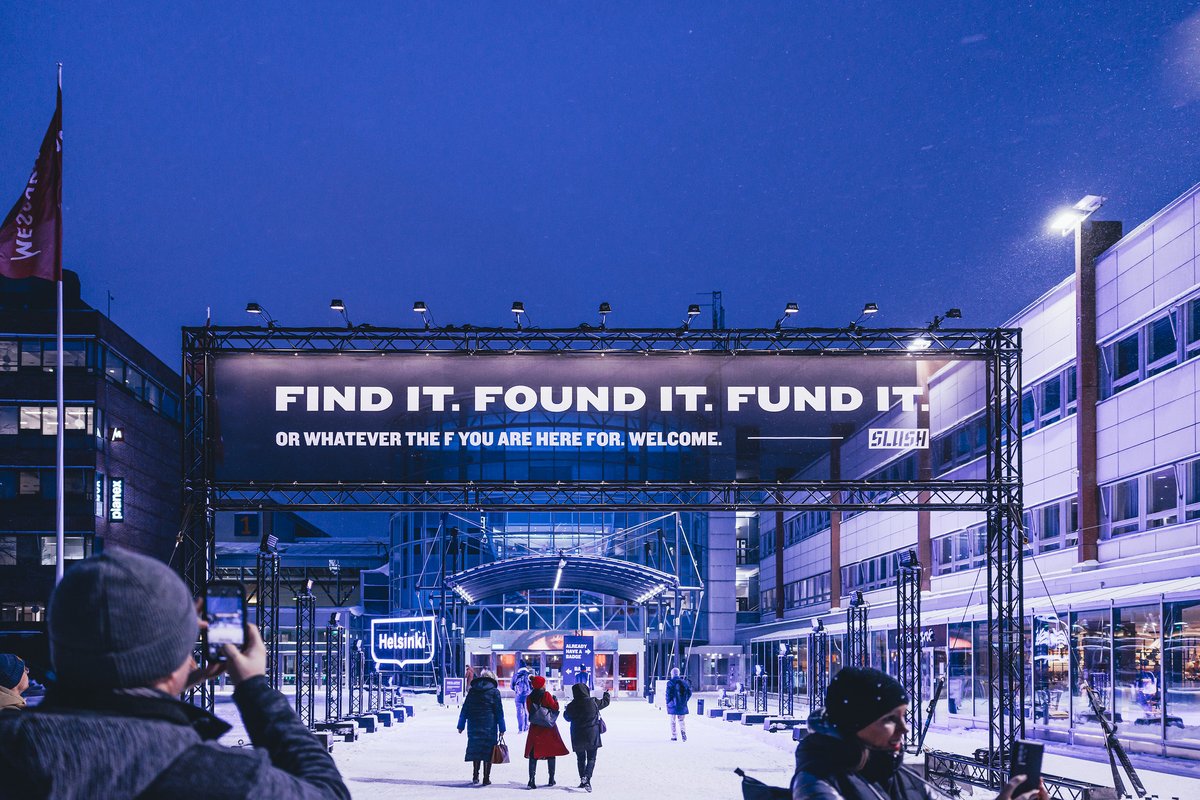 SlushHQ's tweet photo. The doors to Slush have opened once again.

Enter the event where each moment sparks the promise of new beginnings ✨

#slush2023 https://t.co/hR2TgB3laW