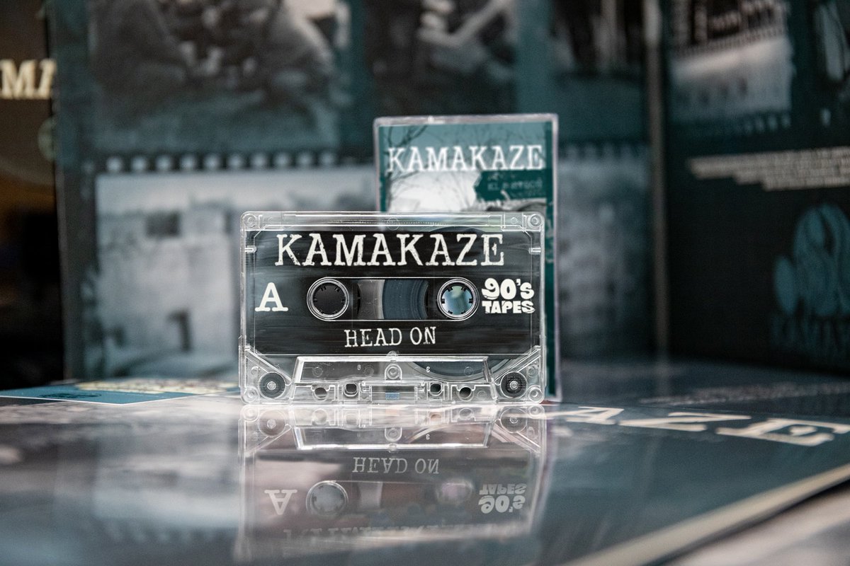 Hot off the DAT's by Marley Marl himself plus original picture material from his archives, here's the unreleased Kamakaze album 'Head On' that was supposed to drop in 1995. Available on 2LP+7', CD, cassette and digitally on all major platforms. Link: 90stapes.lnk.to/kamakaze