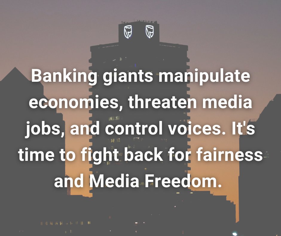 IOL's tweet photo. Banking Betrayal: Threatening Livelihoods

Big banks are slapping minor fines for sabotaging our economy, while threatening thousands of media jobs. Isn't it time for fairness and real consequences?

https://t.co/4gDlAJNLCa

#RacistBanksMustFall #RightToBank #MafiaBanks #Today https://t.co/szsuAX9mKZ