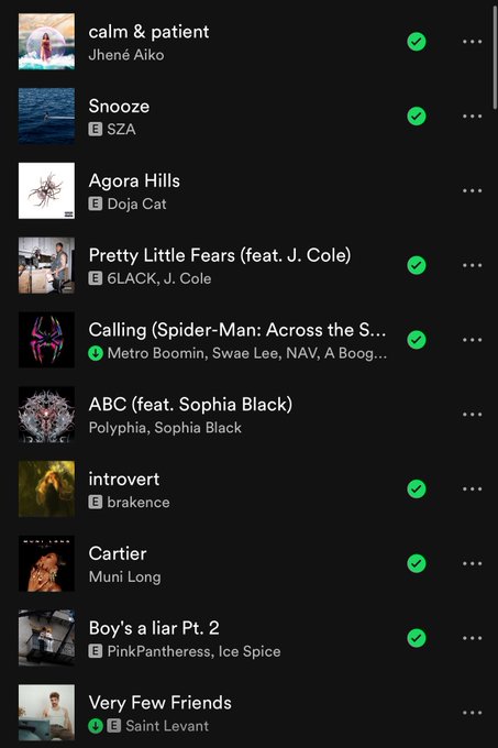 how is drake my top artist but not on my playlist at all 💀 https://t.co/2COUZDXG3N<a href="/tag/throne"class="tags"><span>#throne</span></a><a href="/tag/wishlist"class="tags"><span>#wishlist</span></a>