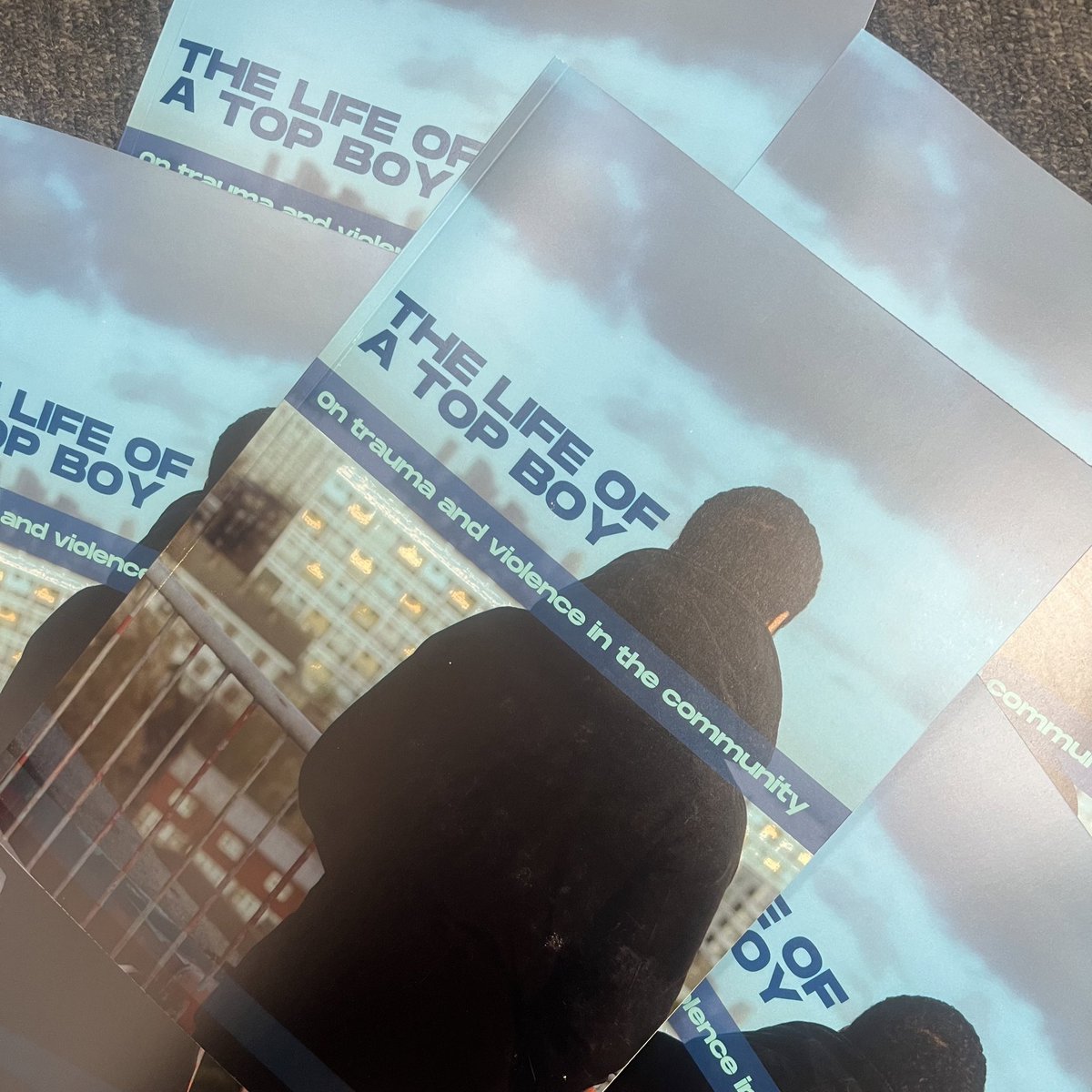 To those who requested hard copies, look out for these in the post… #TheLifeOfATopBoy “A consequence of exposure to violence is a negative impact on mental and physical health (Fairbrook, 2013).”