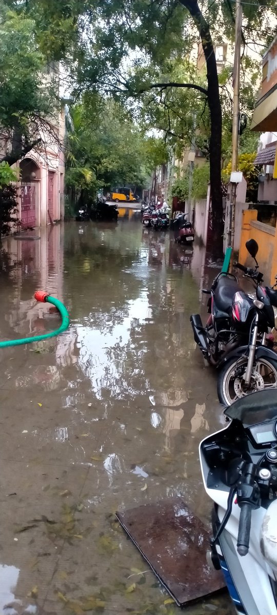 Kris5Fca's tweet photo. @kalgikumaru Most of the roads were damaged due to heavy rain and there is also water stagnation in many parts of Chennai. Gurumurthy Street, Thiruvika Nagar, Kolathur Constituency, Chennai (Near Thiruvika Nagar Football Ground).  @Udhaystalin @mkstalin https://t.co/liY58DFGiq