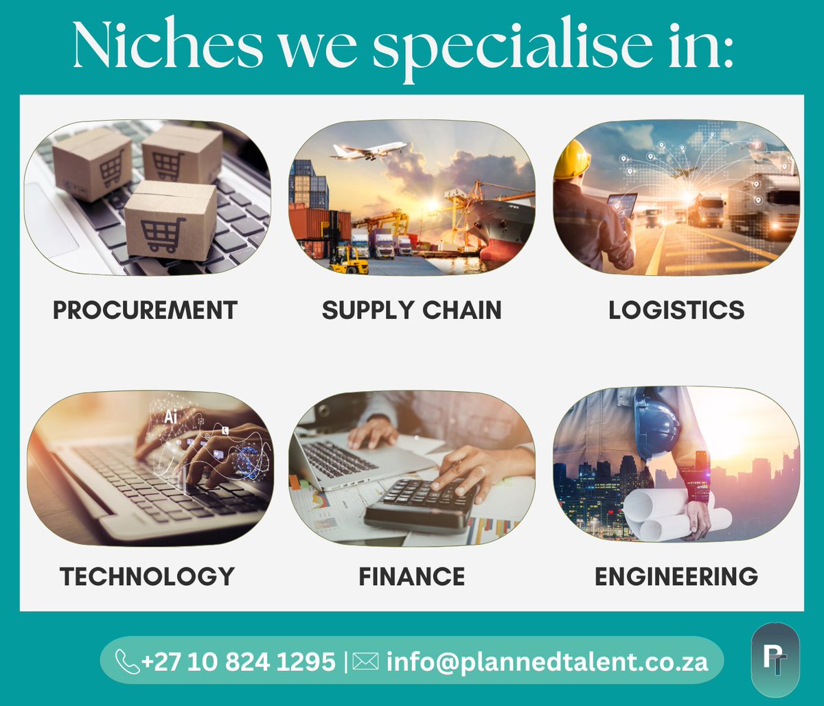 PlannedTalent's tweet photo. At Planned Talent, we specialise in connecting exceptional talent with extraordinary opportunities. Our commitment to excellence and industry expertise sets us apart in the world of recruitment.
Contact us today!  #toptalent #recruitment #talentsolutions #hiringneeds https://t.co/3uoHUf8bDa