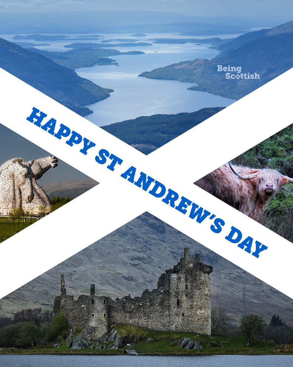 Happy St Andrew's Day everyone. A time to celebrate being Scottish. Have a braw day! #StAndrewsDay