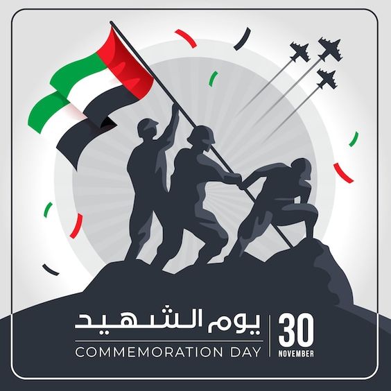 We join our nation today in silence and supplication to honour our martyrs who sacrificed their lives for our country. We will always keep you in our hearts. 

#CommemorationDay
#UAEHeroes
#NeverForget
#UAE
#Reflection
#UAECelebration
#technoidUAE
#Soldiers
#NationalDay
#Dubai