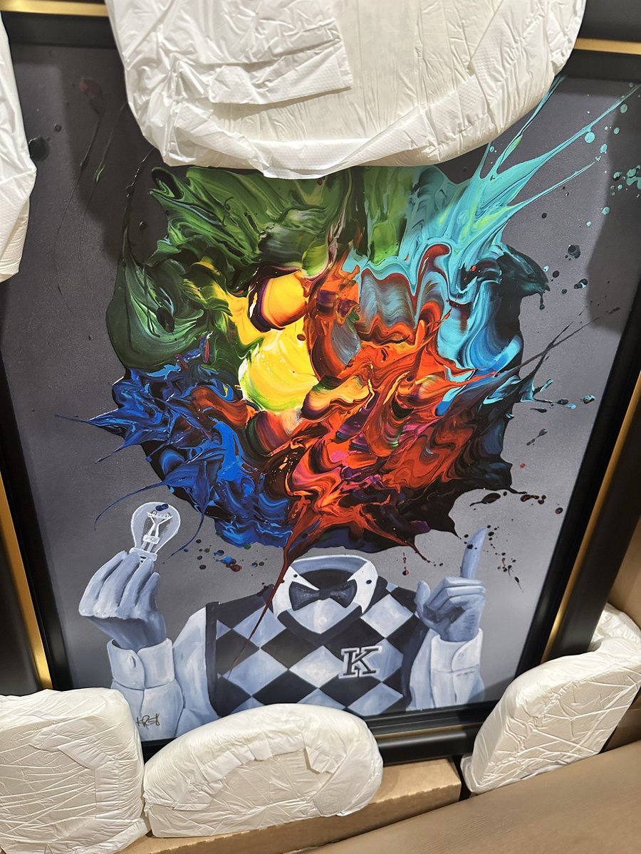 nttn2do's tweet photo. Art is an explosion. We don’t always need a reason to collect what we like or what inspires us. “Knowledge of Self” Hors d’Commerce edition. #Kre8 #NeverFearArt https://t.co/VMD7nKMFlK