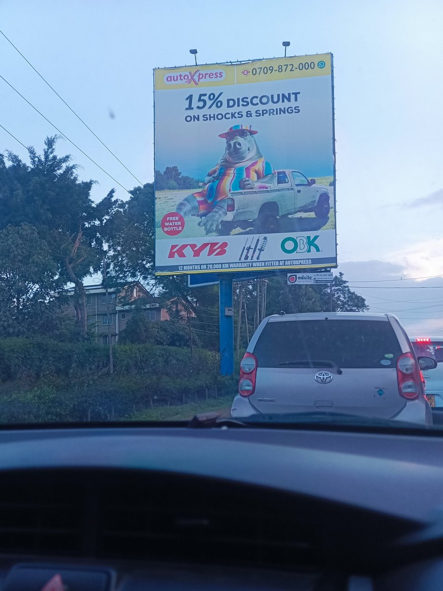 Today's post is to whoever does these billboards for @AutoxpressKenya