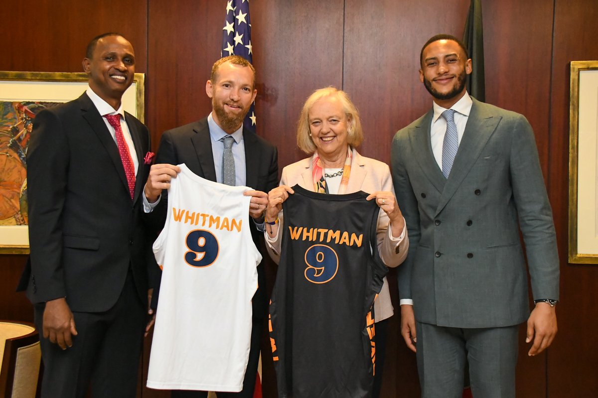 It's a slam dunk! US and Kenyan basketball partnerships are growing stronger at all levels, thanks to organizations like #TwendeSports investing in the players and the game! 🇺🇸🏀🇰🇪