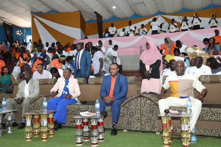 MgcswssMinister's tweet photo. “The Ministry of Gender, Child and Social Welfare is committed to addressing the pressing issues that affect the well-being and rights of women and girls in our nation” Joseph. 

On behalf of the #MGCSW, the event was officiated by the Minister of Interior, Hon. Angelina Teny. https://t.co/0Le810JZkb