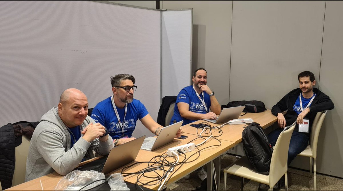 marco_r_73's tweet photo. Last day at #WPC2023 My colleagues refine their sessions! Ready for another fantastic day
#Microsoft365 #Security #M365BackUp #M365Archive #OvernetE @OverNetE @uplink83 @maelstrom76 Pierluigi Pesce https://t.co/FAITRQSMiy