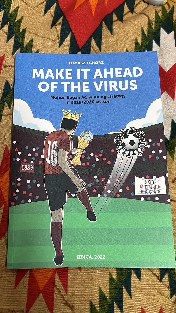 amisuvam's tweet photo. Thank you @TTchorz sir for this wonderful gift! The amount of content in this book really shows your hard work in the 2019-20 season.

You are truly our unsung hero.

#JoyMohunBagan https://t.co/kR4dfOJdvC