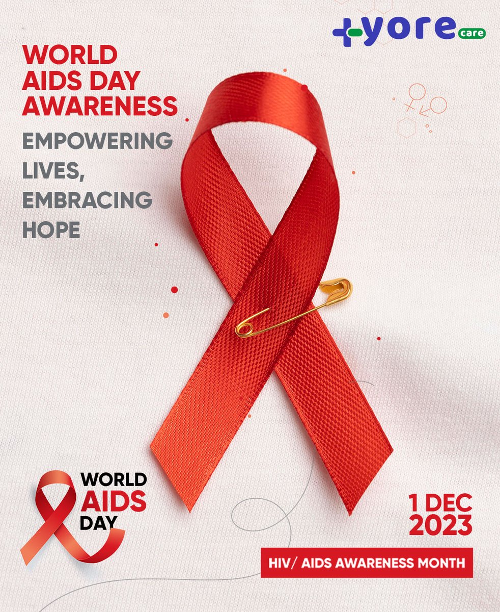 yorecare's tweet photo. Positive strides in India's battle against HIV: With a declining prevalence and over 14.8 lakh individuals on Antiretroviral Therapy (ART). Let's continue raising awareness, and support the journey to a HIV-free future.
#WorldAIDSDay #EndHIV #NACO #Yorecare https://t.co/iYG1KJBOM8