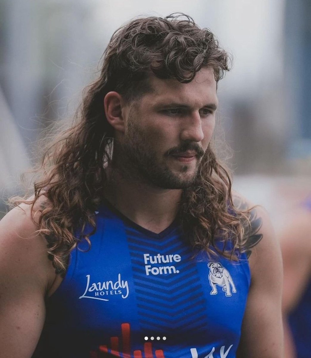 Josh Curran starting early and going hard for the "greatest mullet / best hair" in the NRL 2024! <a href="/scplaybook1/">SC Playbook I Supercoach NRL</a> <a href="/SCSpy1/">SCSpy</a> <a href="/clem_cassidy/">Clementine Cassidy</a>