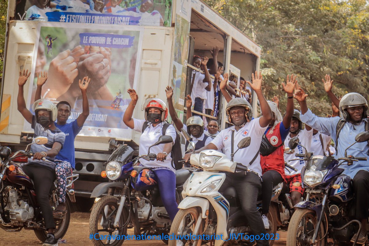 SPiwili's tweet photo. La caravane des volontaires donne le ton ce 29 novembre à Dapaong
Merci à l'@Unicef_Togo pour la mobilisation de volontaires sur les programmes de l'éducation, de la santé et de la protection de l'enfant
#SiToutLeMondeLeFaisait
#JIV2023
#unvtogo
#UNICEFTogo
#ANVT https://t.co/Sr2qRwUA45