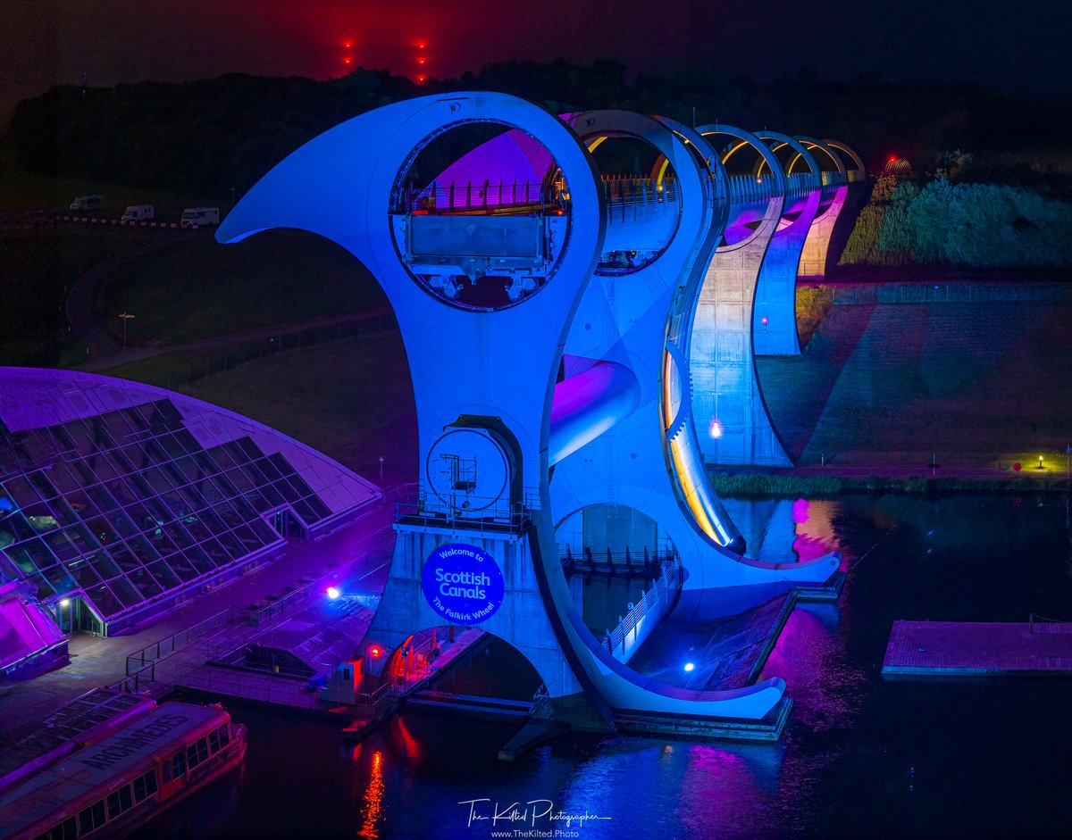 One more Happy St Andrews Day! photo 🏴󠁧󠁢󠁳󠁣󠁴󠁿. This time it is of The Falkirk Wheel

#FalkirkWheel #Falkirk #VisitFalkirk #Scotland #ScotlandIsCalling #CanalMagic