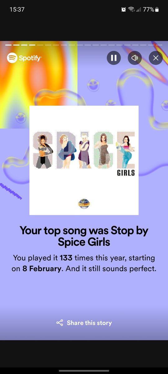 Laurafinmil's tweet photo. Purely from teaching my kids the dance routine #SpotifyWrapped #spicegirls @spicegirls #stop #stoprightnow #noreallypleasestop https://t.co/kfANLhiq6z