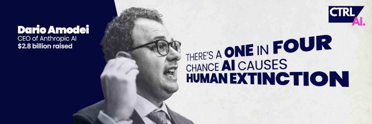 3. What is the relationship of both you and the Future of Life Institute with Anthropic? Your X banner was until recently this hagiographic feature of Amodei. The co-founder of Future of Life, Jaan Tallin is an early investor in Anthropic.