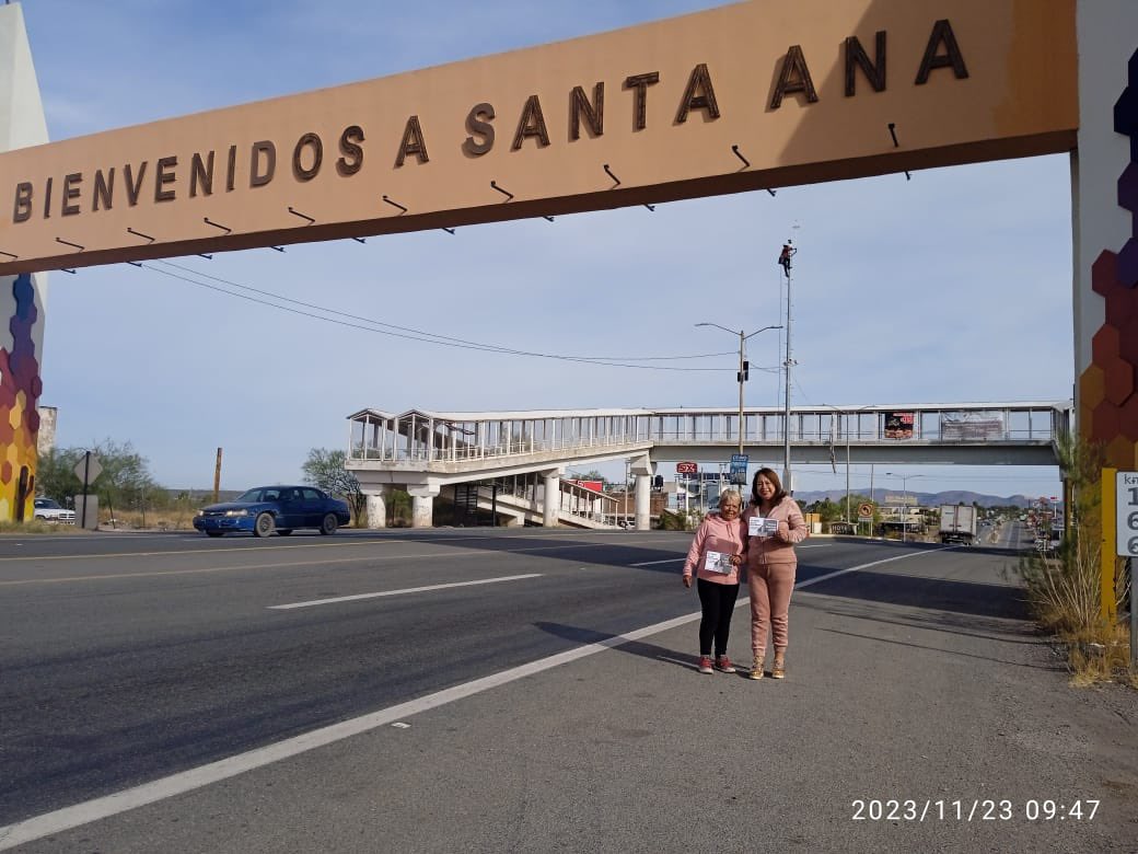 Con frío o calor nuestro caminar sigue, ayer nos tocó  visitar y saludar a mujeres emprendedoras de Santa Ana,   firmes con la 4t y que darán todo su apoyo a <a href="/Claudiashein/">Claudia Sheinbaum Pardo</a> ¡ES TIEMPO DE MUJERES!
#EsClaudiaPresidenta2024 
#morena 
#morenasonora