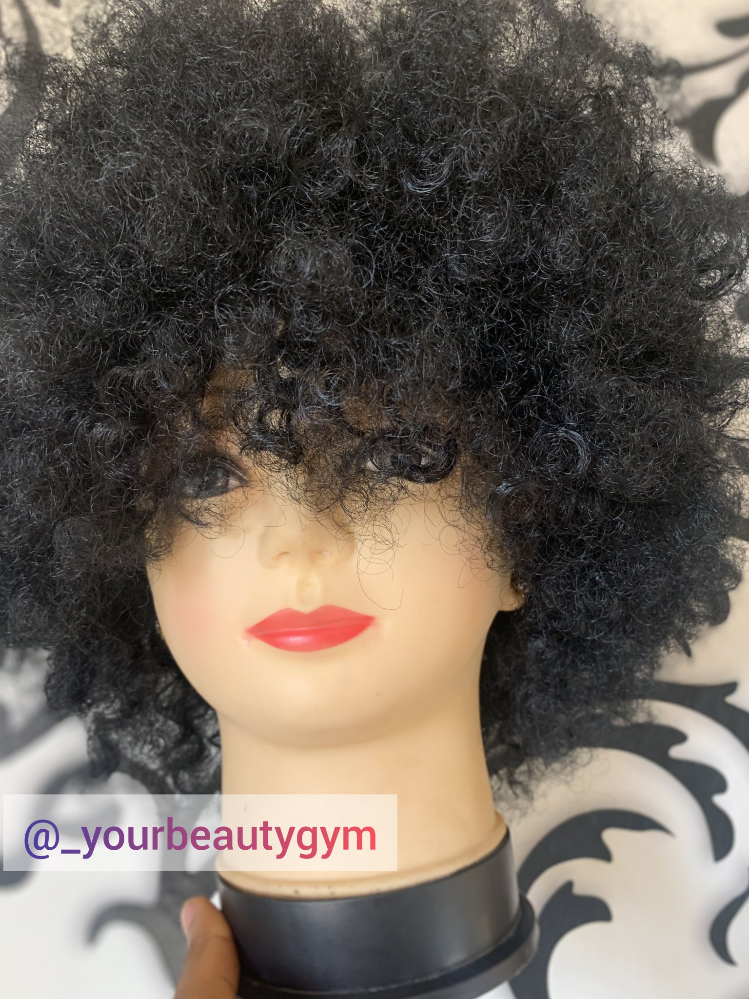 Afro top wig maker