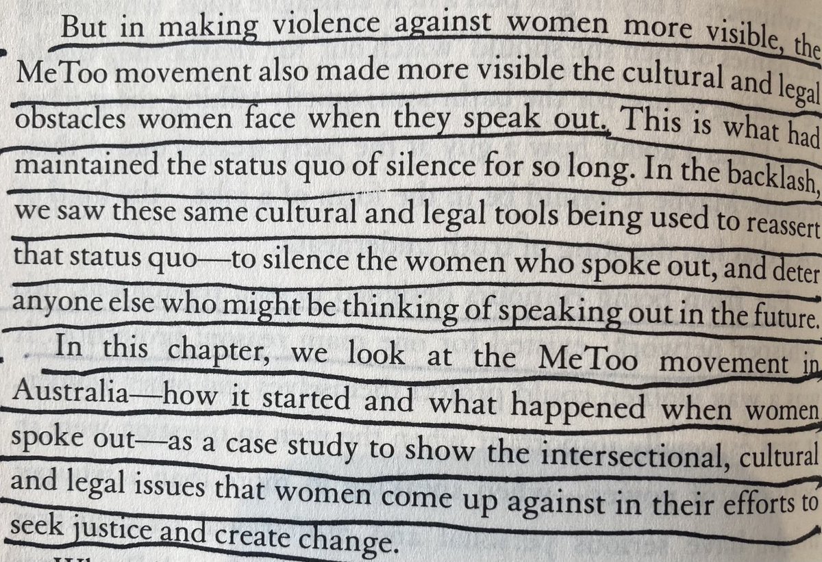 In ⁦@suigenerisjen book, How Many More Women?, she and co-author Keina Yoshida use Australia as a case study to look at what happens when women speak out — and how the law silences women. Straya! You must be so proud. (1)