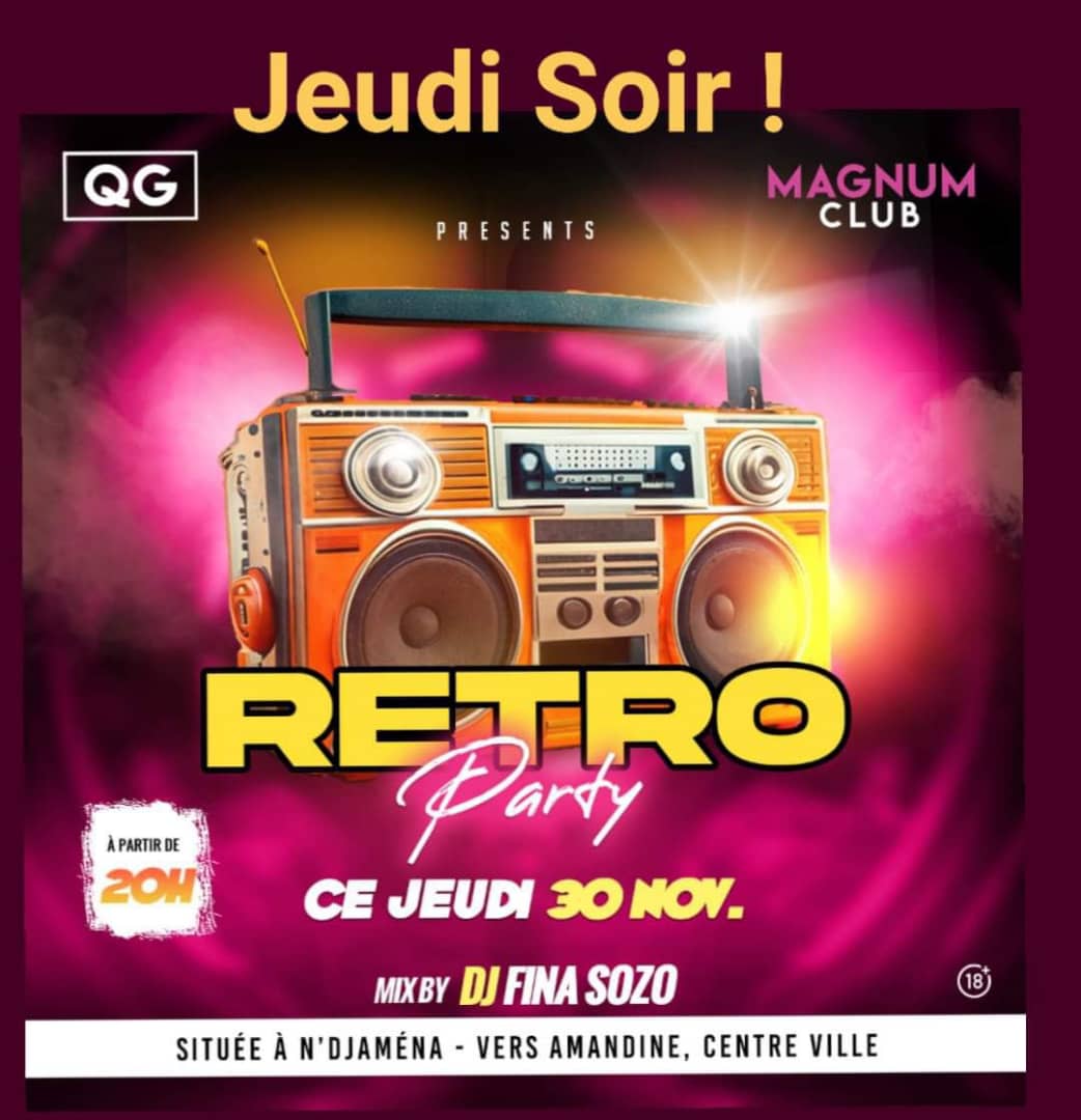 FinaSozo's tweet photo. Dames et messieurs, je vous présente #Dj_Gold_Julie,
Ce soir 20h pour la DINGUERIE 💥 du côté de #MAGNUM_CLUB #Le_QG_Ndjamena #GrandCasinoNdjaména https://t.co/bDuRDxPAJ6