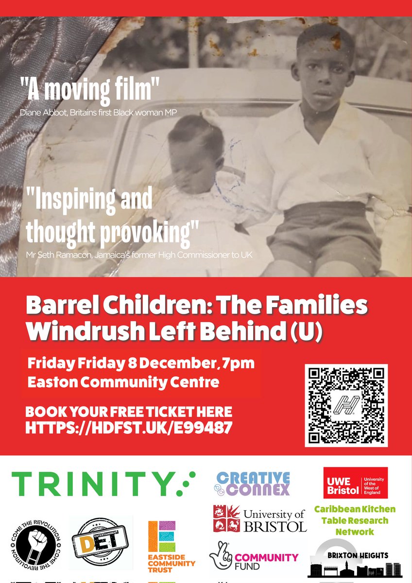 #BarrelChildren The poignant story of the children #Windrush left behind sc @eastsidebris @BlackSWNet @cometherev @MalcolmXCenter @LawrenceHoo