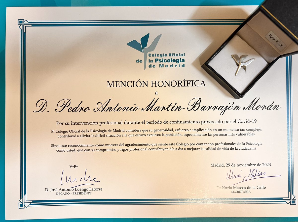 Pedro Martín-Barrajón (Prevención del Suicidio) tweet media