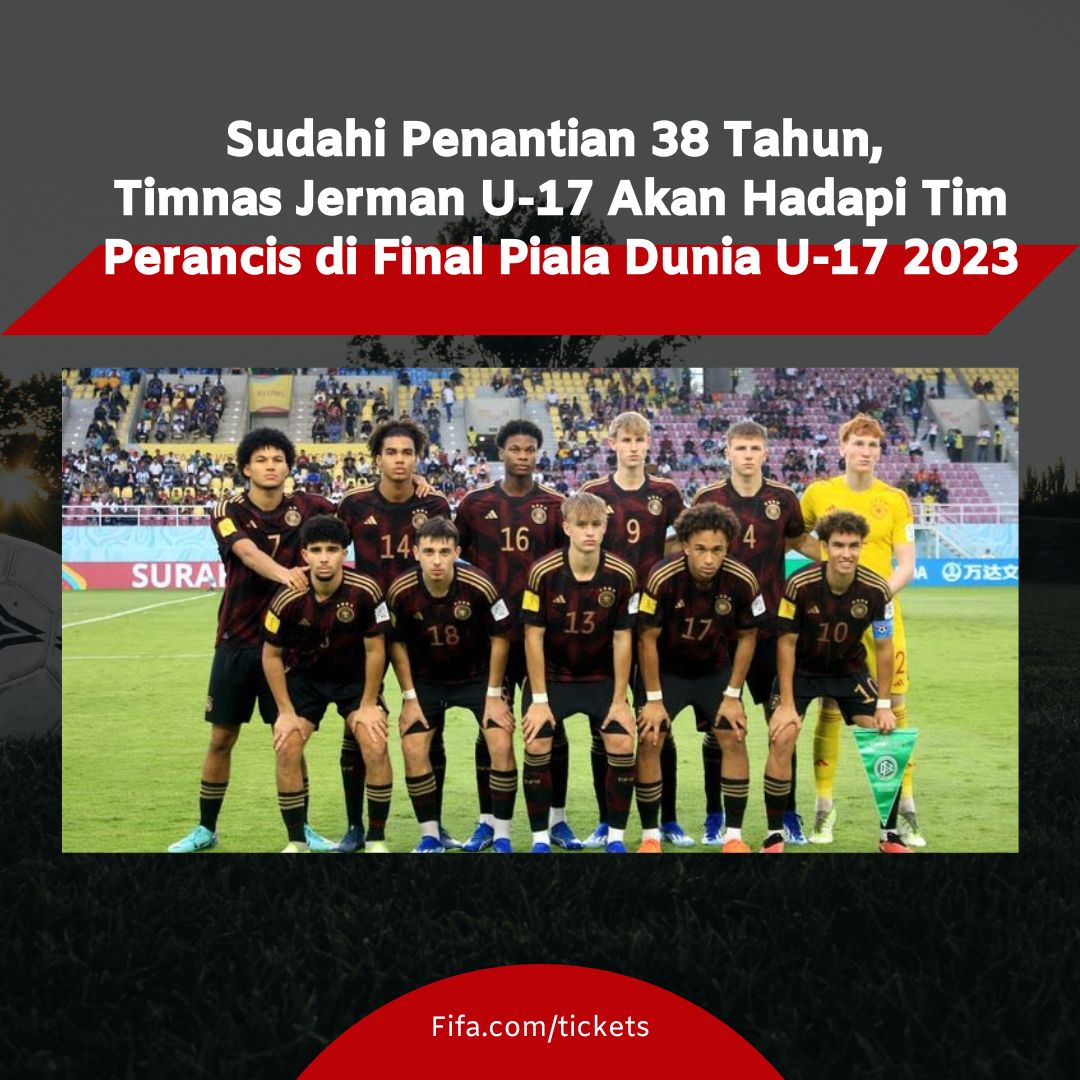 Leslileslooo's tweet photo. Yuk bisa yuk! Jd pilih Jerman atau Prancis nih ges? 
#U17Mendunia #PialaDuniaU17 #WorldCupU17 #TiketU17
Emyu Oversize https://t.co/KzMMwNKav4