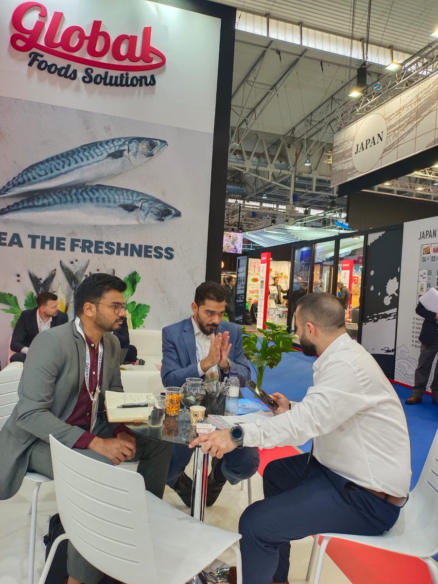 جانب من مشاركة شركة أعماق البحار الوطنية للتجارة بـ معرض المأكولات البحرية بـ أسبانيا ( برشلونه ) من ٢٥ الى ٢٧ إبريل ٢٠٢٣...

#SEG23
#seafood
#amaqalbahair 
<a href="/SeafoodExpo_GL/">Seafood Expo Global/Seafood Processing Global</a>