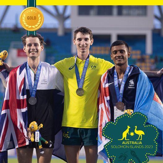 Congrats to <a href="/SKCToorak/">St Kevin's College</a> Alumni Jack Lunn (SKC '19) who won the 800m title at the 2023 Pacific Games in the Solomon Islands, breaking the Games record that had stood since 1999!

Super effort &amp; well done Jack!👏👏👏

#apssport #APS #apsathletics #schoosport #apsrepsport #apsalumni