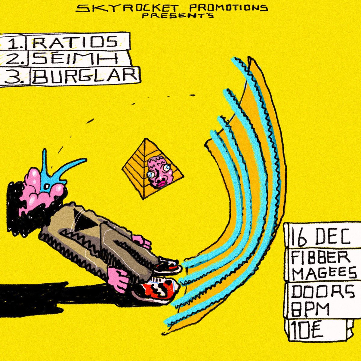 🚨GIG NEWS🚨

We’re playing downstairs in <a href="/fibbermagees/">Fibber Magees</a> on Saturday the 16th of December! This will be our last show in 2023 so make sure to get down!

Tickets are available through the link in our bio! Only €5 till Sunday! Make sure to grab them while they’re hot!

#RATIOS #gig