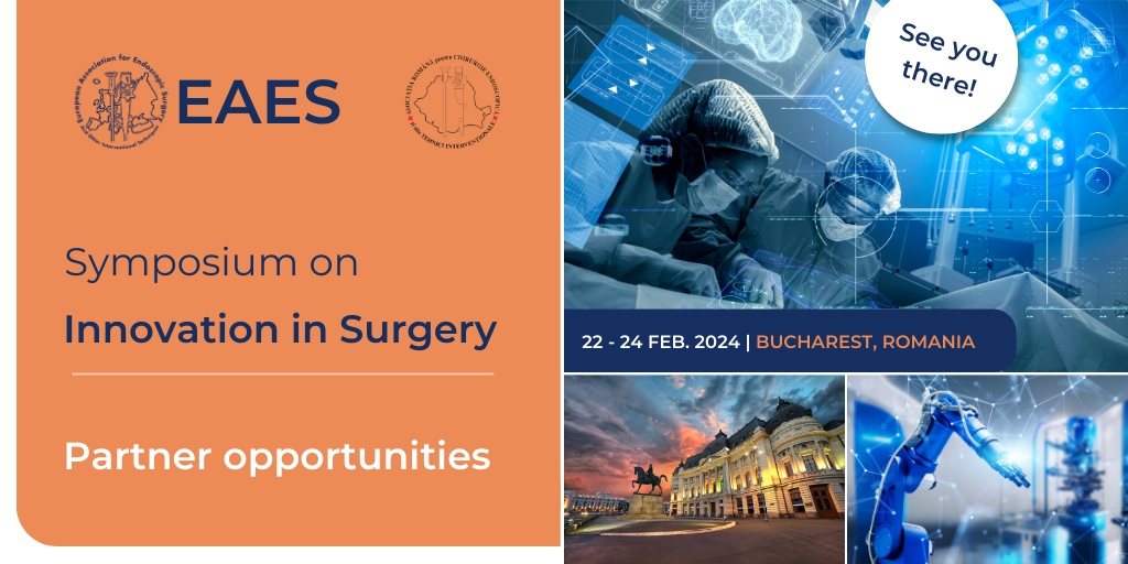 The #EAES also meets in winter during the Symposium on Innovation in Surgery! And we have amazing #partner #opportunities for this event as well. Want to know more? eaes.eu/sponsorsSIS

#SIS2024 #EAESFamily #Symposium