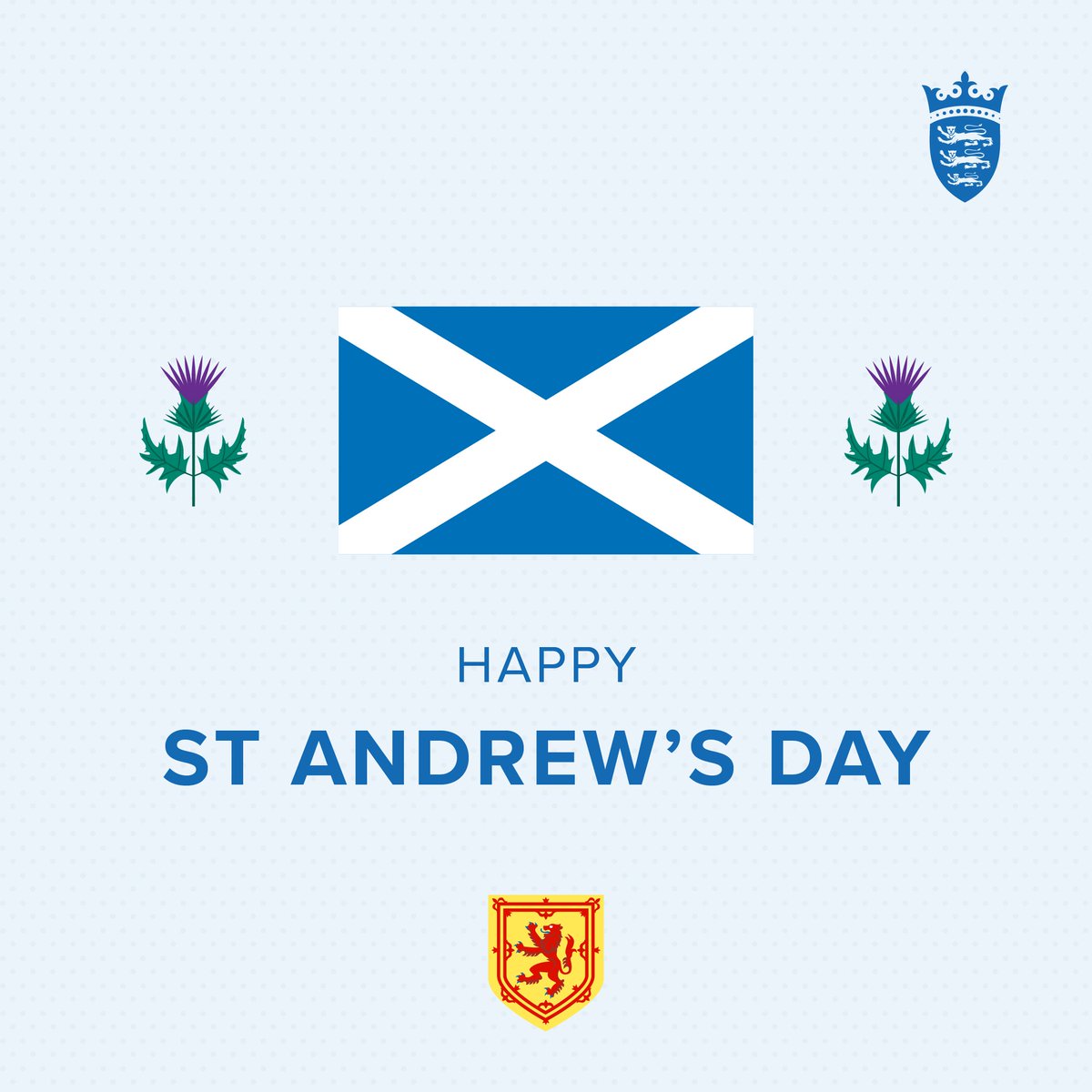 Happy St Andrew's Day to our Scottish community who will be celebrating here in Jersey today.