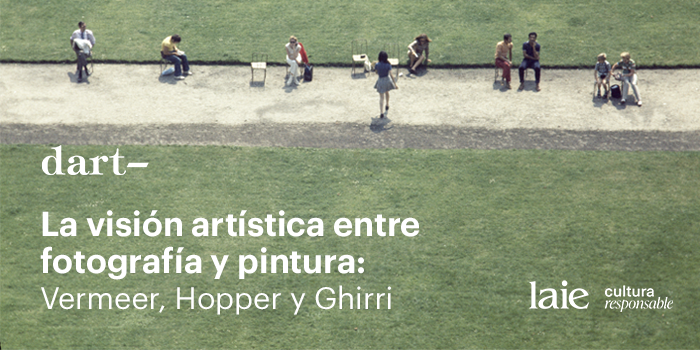 laietana's tweet photo. 🔉 Aquesta tarda #LaiePauClaris acull el curs 'La visió artística entre fotografia i pintura: Vermeer, Hopper i Ghirri', que forma part de la programació del @DartFestival
Les places ja estan exhaurides: gràcies a tothom que ho fa possible!
👉 https://t.co/Va3hlK0ZEN
#Dart2023 https://t.co/LHV7Tbt6NM