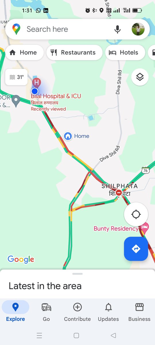drzafar78's tweet photo. @ThaneCityPolice again same traffic jam now. Please do something https://t.co/0eTWn9FJCe