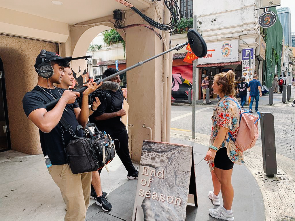 signalflarepro's tweet image. Our team hit the streets of Kuala Lumpur for some incredible vox pops for the Alpha Film Series 2.0! Swipe left to see the magic happening behind the scenes. 🌟

#BTS #FilmmakingMagic #OnLocation #SignalFlareProductions
