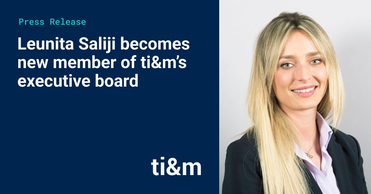 thomaswuest's tweet photo. We are pleased to announce that Leunita Saliji will be responsible for Cloud &amp; Innovation Hosting as a member of the Executive Board starting December 2023. https://t.co/XbJHlLUNOc https://t.co/5CRpYWXTEt