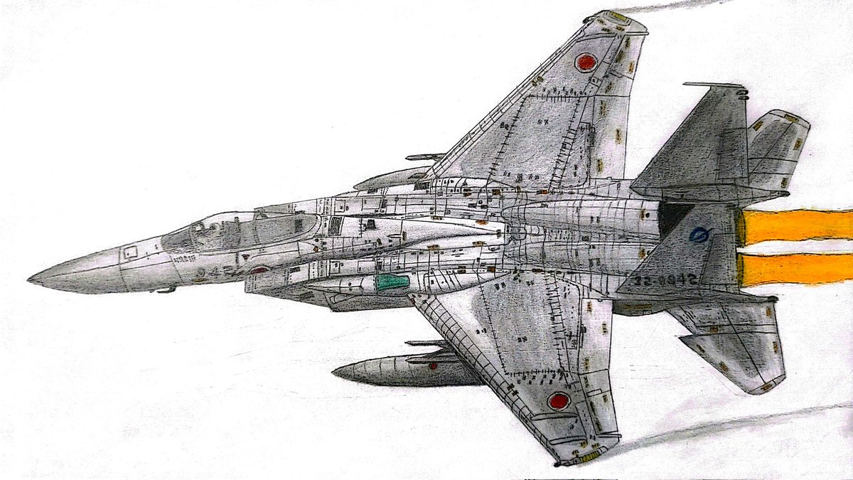 ShinGoji54's tweet image. F-15J finally done!
#f15 #f15c #f15j #Boeing #aircraft #aviation #jet #Military #art #draw #drawings #jasdf #Japan #japanese
