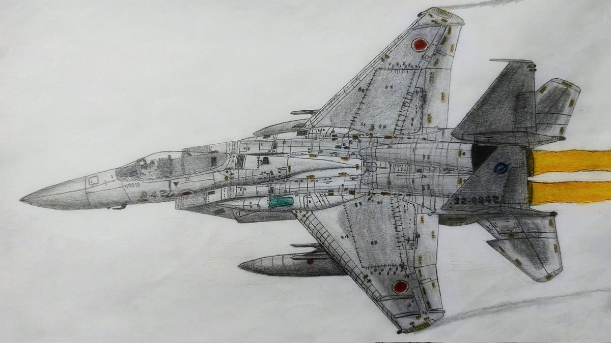 ShinGoji54's tweet image. F-15J finally done!
#f15 #f15c #f15j #Boeing #aircraft #aviation #jet #Military #art #draw #drawings #jasdf #Japan #japanese