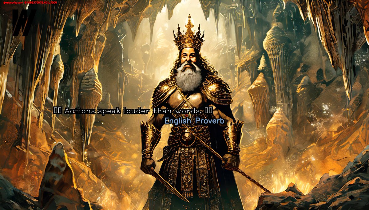 webnavig's tweet photo. -- Actions speak louder than words. -- #award #winning #heroic #mountainking #stunning #detailed #showcave, #mountainking #meditate #about #life, #curly #beard, #glowing #eyes, #dome, #fantastic #stalagmites #stalactites, #cinematic #lighting, #moody #lig#crypto #NFT #webnavig https://t.co/SocNnudv2l